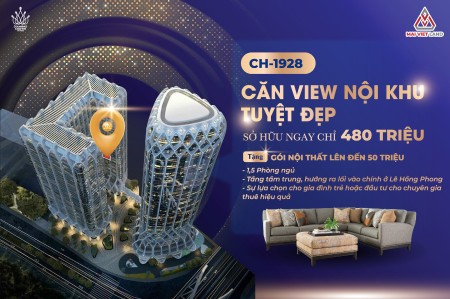 Siêu phẩm Diamond Crown đầu tư cực hot, chỉ cần 650 triệu là có căn