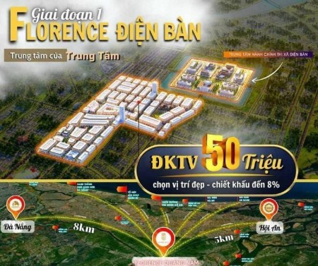 Florence Quảng Nam ưu đãi ngập tràn - thanh toán nhẹ nhàng giá đầu tư