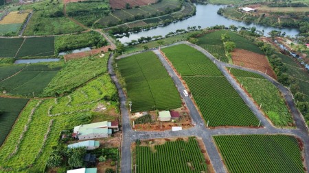 Đất biệt thự nghĩ dưỡng Bảo Lộc dtsd 500m2 sẵn 350M2 thổ cư sổ hồng riêng, giá chỉ 7.8 triệu/m2