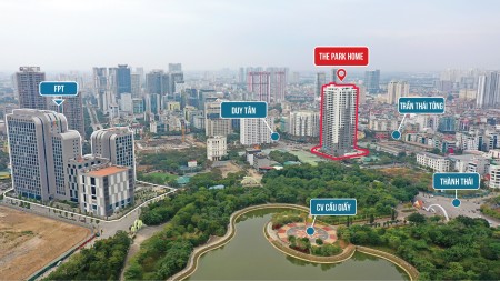 PARK HOME nâng cấp và ổn định căn hộ thỏa mãn nhu cầu 3N, dt 120m2, ở trung tâm Cầu Giấy, 6 tỷ4