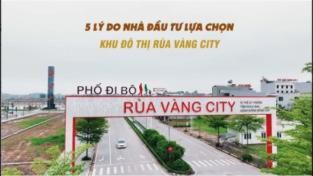 Quỹ Căn 2 Lô liền kề Khu Kinh Tế Đêm giá Tốt Nhất KĐT Rùa Vàng Tây Vôi
