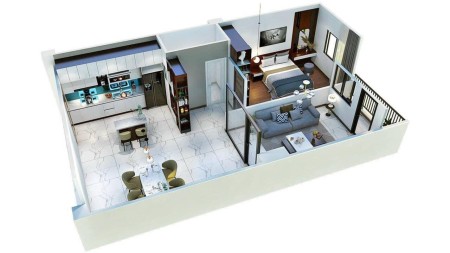 Chỉ với 180 triệu có thể sỡ hưu căn hộ tại thành phố Vĩnh Long hỗ trợ vay