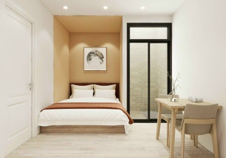 Bán toà ccmn tại Trương Định, Hoàng Mai, dt 50m2, 5 tầng, gồm 9pkk, lh 0886509522