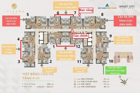 Vốn 1.5 tỷ sở hữu ngay căn hộ view biển Mỹ Khê, có sẵn nội thất tiêu chuẩn