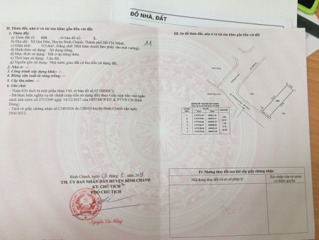 Bán đất thổ cư khu dân cư HTreal Quy Đức, Bình Chánh, hô trợ vay, lh 0584887920