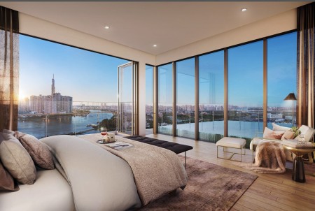 Chủ kẹt tài chính bán lỗ căn hộ 3PN cao cấp The River Thủ Thiêm Q2, View Sông và Landmark 81