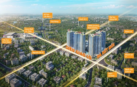 Rẻ nhất, Ưu đãi tốt nhất với quỹ căn độc quyền từ 1.5 - 3 phòng ngủ dự án HoàngHuy Commerce