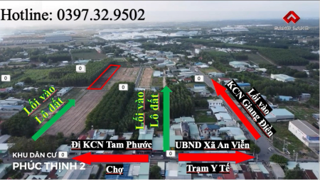 990 triệu sở hữu được ngay đất nền An Viễn Trảng Bom, Đồng Nai, chiết khấu lớn
