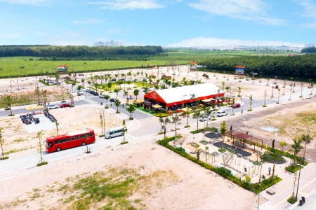 Bán đất KDC Cát Tường Park House, DT 100m2. Giá thanh toán chỉ 530 triệu. Đất thổ cư SHR.