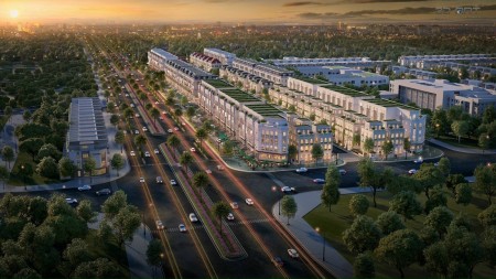 Dự án Shophouse mặt đường Tây Thăng Long, Hà Nội giá đầu tư sinh lời