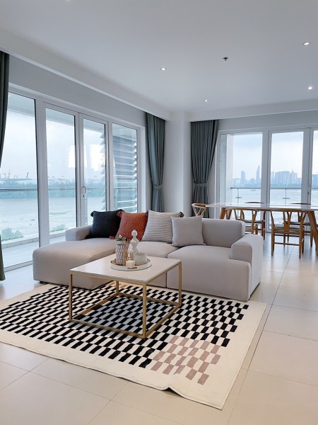 View sông trực diện đẹp nhất Đảo Kim cương -Diamond island ,Cho thuê Căn Hiếm 2PN diện tích lớn ,