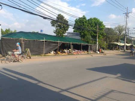 Cho thuê đất mặt tiền Võ Văn Vân dtsd 30x60 (Thổ cư 1000m) giá tốt đầu tư