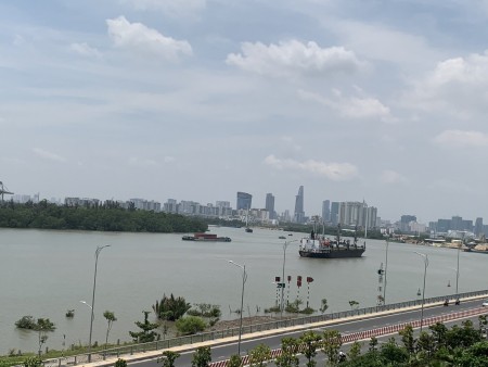 Căn hộ 2PN Đảo Kim Cương view sông thoáng mát. LH KIỀU 092 423 9630