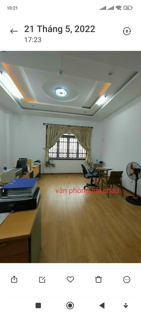 Văn phòng cho thuê toà building hải châu dt 35, 40, 50, 100m2 giá từ 5tr, 6tr, 7tr.. 10tr