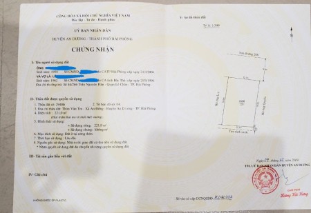 Cần bán mảnh đất siêu đẹp tại Vân Tra -An Đồng giá chỉ 68tr/m2