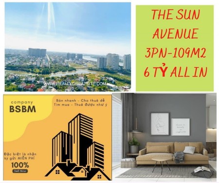 Duy Nhất Căn Hộ 3pn 109m2 Có Giá Chuyển Nhượng Tốt Nhất Tại The Sun Avenue