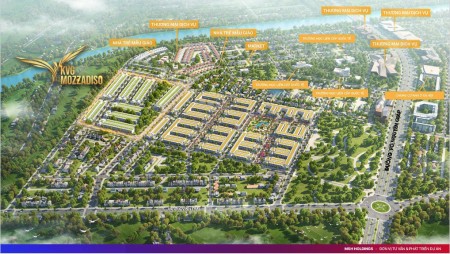 Bán dự án biệt thự liền kề shophouse khu KVG Mozzadiso Nha Trang dt 100m2, 6 tỷ, sở hữu lâu dài
