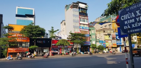Bán 450m2 nhà mặt phố Xã Đàn Đống Đa Hà Nội kinh doanh lô góc