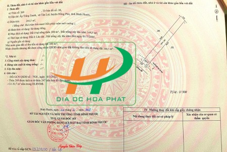 Đất Cập khu công nghiệp Becamex Đồng Phú- Bình Phước