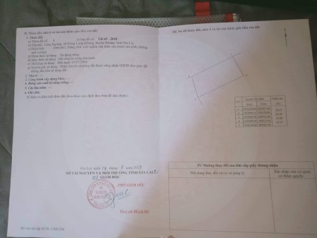 Chính Chủ bán lỗ 200tr 6ha đất rẫy ở xã Kông Lơng Khơng, gần trường THPT Anh Hùng Núp