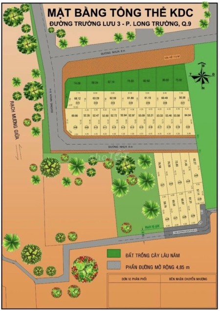 Bán đất thổ cư hẻm 47 phường Long Trường, quận 9 thành phố Thủ Đức LH 0909286901