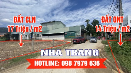 Bán Lô Đất 257m2 Mặt Tiền Lương Định Của xã Vĩnh Trung TP. Nha Trang