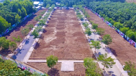 Bán gấp trong tháng (đến 30/09): Nền mặt tiền đường nhựa 10m / Tỉnh Lộ 15, Củ Chi HCM hướng Tây Nam