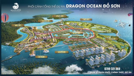 Đầu tư vào Khu Du Lịch Quốc Tế Đồi Rồng, giá tốt, tiện ích đẳng cấp