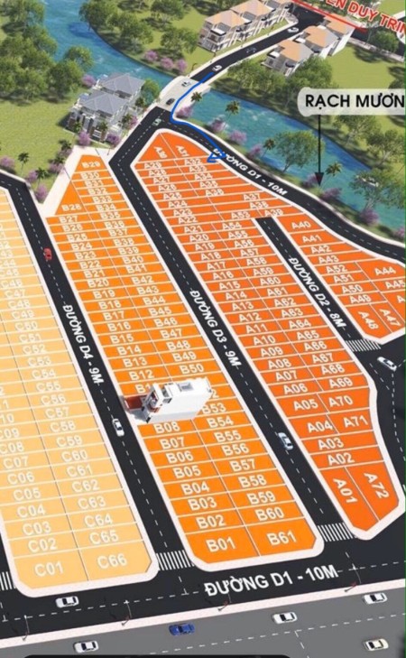 Bán đất 56m2 dự án xây dựng tự do đường số 1, phường Long Trường, Thủ Đức