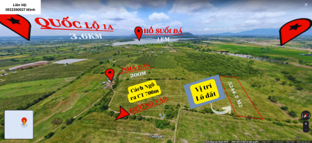 Chính chủ bán lô đất vườn 5244m2 vị trí nằm gần ngõ ra cao tốc 700 mét (Cuối năm 2022 thông xe )