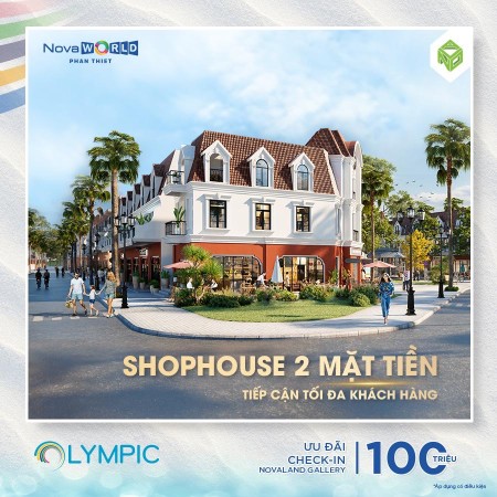 Mở Bán Nhà Phố Sát Biển Và Sân Golf PGA Novaworld Phan Thiết Chỉ 6 Tỷ TT 600tr 1 Năm