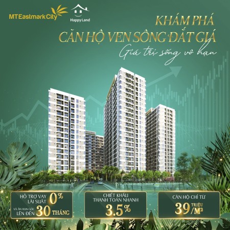 Căn hộ giá tốt nhất thành phố Thủ Đức, giá chỉ 39 triệu.m2