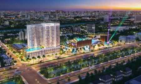 Chính thức booking căn hộ cso vị trí chiến lược duy nhất góc ngã tư chợ Bình Điền, Sakura Heights