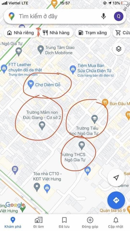 Nhà trong ngõ 466 ngô gia tự 30m giá bán 2,4 tỷ lh 0795867878