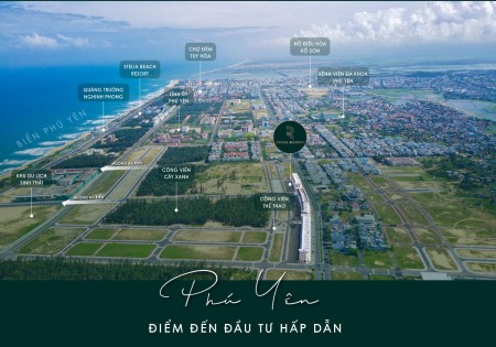 Bán đất nền Sổ đỏ Nam Phú Yên, kề Sân bay Tuy Hòa giá chỉ 14 triệu/m²