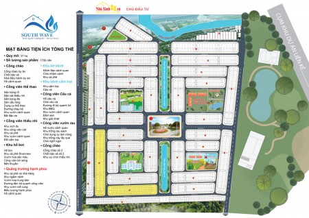 Bán đất nền chỉ từ 2.4 tỷ dt 80m2, dự án kdt South Wave lh: 0328735327 (A.Phú)