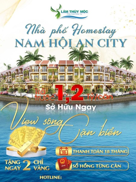 Cần bán nhà liền kề 3 tầng ven sông Thu Bồn với giá chỉ 3,9 tỷ đồng