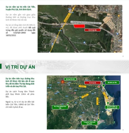 Đất nền đợt 1 Central Avenue Cát Tiến- BIM Group tại Bình Định