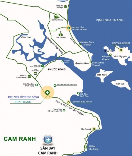 Đất nền Phước Đồng Tp Nha Trang : Nóng từng giờ, sinh lợi từng ngày.