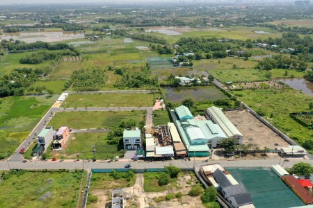 Bán Đất Full Thổ Cư Mặt Tiền Đường Hoàng Phan Thái Ngay Chợ Bình Chánh.