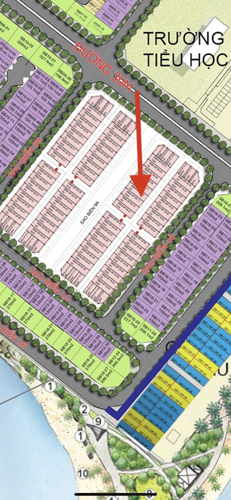 Bán Nhà Phố DT 136 m² với 2 mặt tiền, DTXD 460m² x 5,5 tầng, khu kinh doanh sầm uất