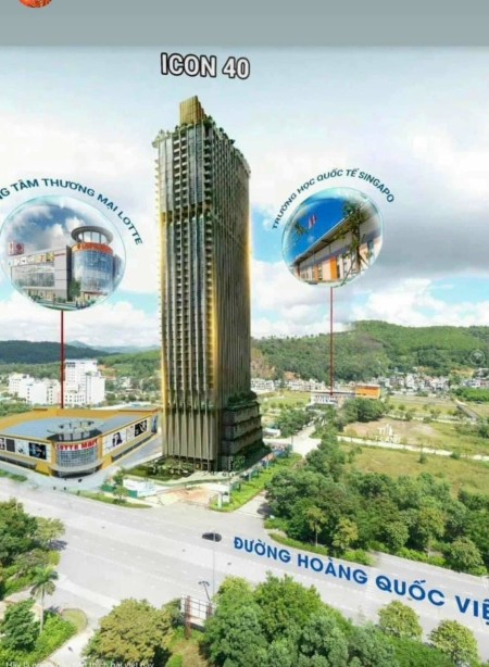 300 triệu sở hữu ngay căn hộ cao cấp dự án Icon40 Hạ Long view trọn vịnh