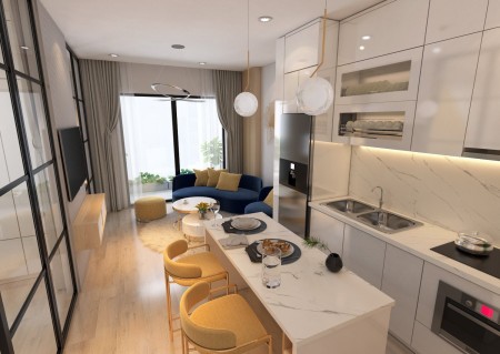 Vinhomes Smart City Tây Mỗ 1pn+1 dtsd 43m2 tầng cao view thoáng đẹp giá tốt