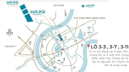 Mở bán căn hộ cao cấp Thủ Thiêm Zeit River đẳng cấp sống xanh tại TPHCM