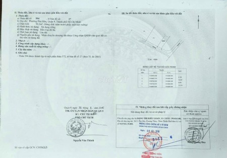 Bán đất thổ cư hẻm xe tải Nguyễn Duy Trinh phường Phú Hữu Tp Thủ Đức