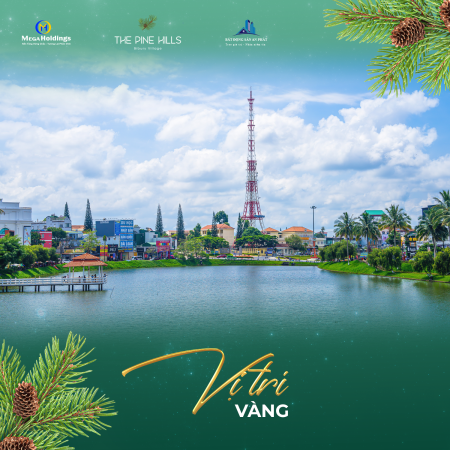 Dự án The Pine Hills đất nền nghĩ dưỡng tại Bảo Lộc giá chỉ 8,5tr/m2