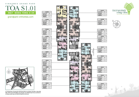 Cần ra gấp căn 1pn+, S101.1514 Vinhomes Grand Park giá siêu tốt, lh 0901467319
