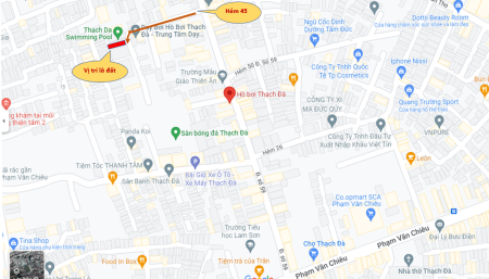 Đất thật 98m2 tại hẻm 45 đường 59, phường 14, Gò Vấp giá tốt