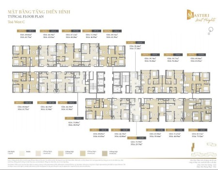 Mở bán tòa C dự án Masteri West Height toàn căn đẹp, giá tốt từ 1,2 tỷ