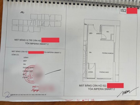 CC cần bán 2 căn I5 Imperia Smart City, Studio 10 28m2 1.4 tỷ, 3PN 06 76m2 3.95 tỷ, nhận nhà ở ngay